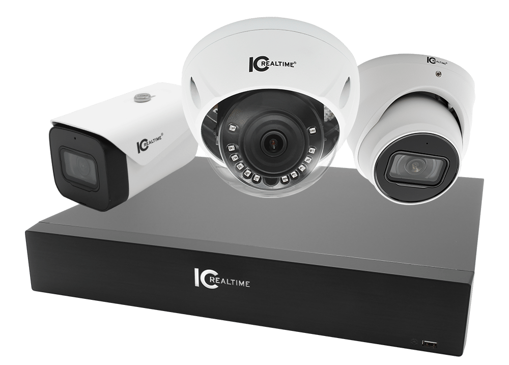IC Realtime professional 4K IP camera system by DLSAV Atlanta